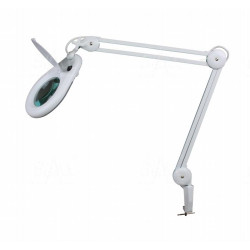 Lampa warsztatowa LED SMD z lupą (127mm) 8066D2LED-A 8D 9W