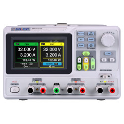 
       SPD3303X programowalny zasilacz DC, 3 wyj. rozdz.1mV,1mA, 32V/3.2A 220W
     