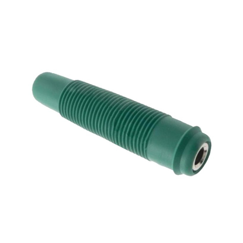 Gniazdo 4mm na przewód KUN 30-GN, 60V/30V~, 16A, zielony