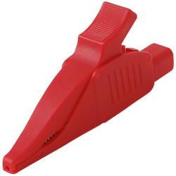 
       Krokodylek bezp. gn. 4mm KK263-R CAT III 1000V 32A czerwony
     