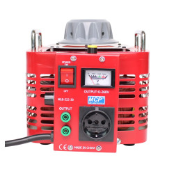 
       Autotransformator reg.  M10-522-30 260V/12A 3kVA jednofazowy MCP
     