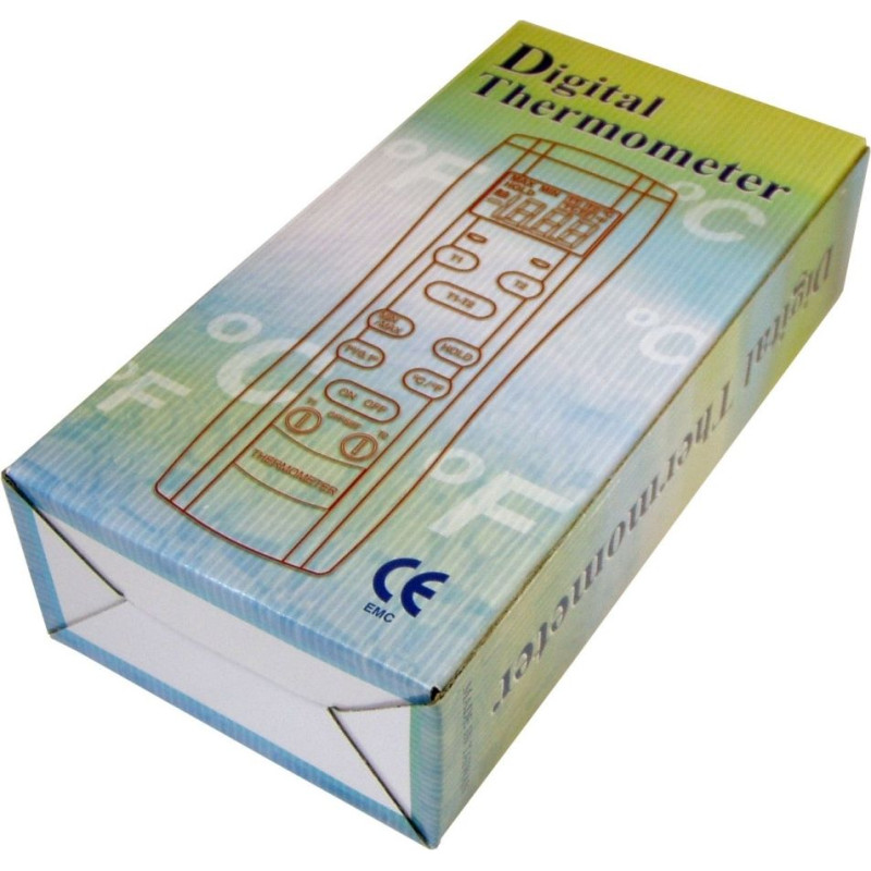 CIE305P Termometr 1 kanał (-50 do 1300°C) typ K