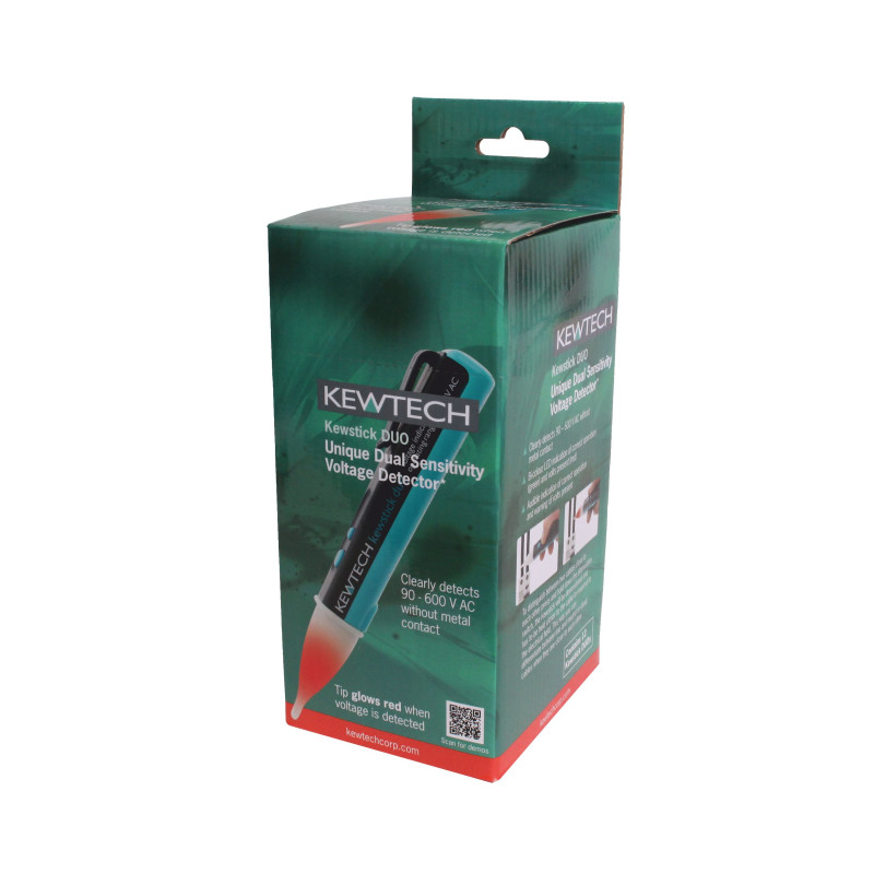 Kewstick DUO Bezdotykowy wskaźnik napięcia AC 90V - 600V CAT IV 600V  (12szt)