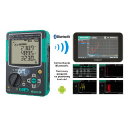 
       KEW6305 Analizator mocy 3-faz. (bez cęgów)
     