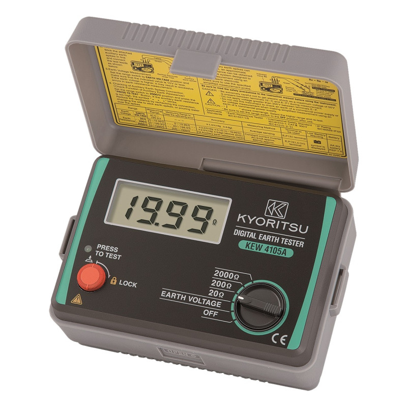 KEW4105A-1 Miernik rezystancji uziemienia + torba KEW9142 + szpulki KEW8200-03