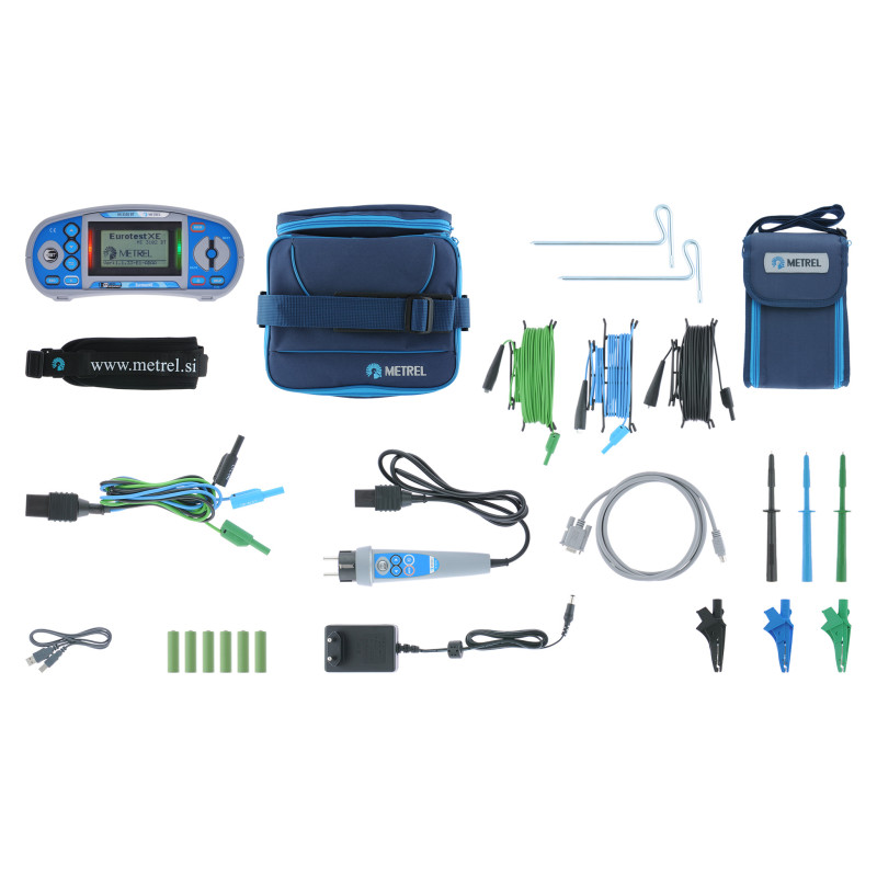 MET-MI3102 BT EurotestXE + Program PC wielofunkcyjny miernik instalacji