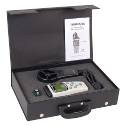 
       TM413 Anemometr, przepływ,temp,wilgotność TENMARS
     