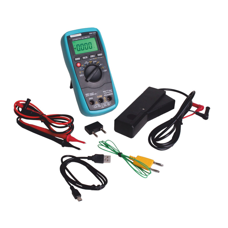EM133A Multimetr samochodowy 15 funkcji , USB