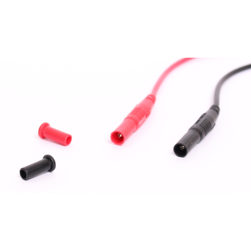 PP ETL95 Przewody pomiarowe 2x banan bezp. 4mm  10A CAT III 1000V