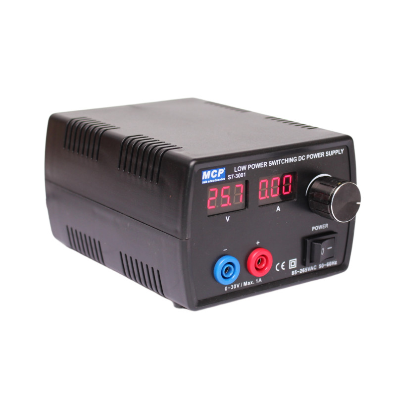 Zasilacz lab. S7-3001 DC 0-30V/1A MCP