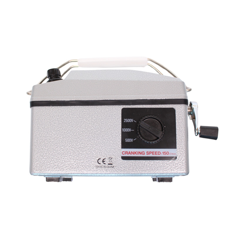 
       ZCT123 Induktorowy miernik rezystancji izolacji 500V/1000V/2500V maks.1mA 500MOhm/1000Ohm/2500MOhm
     