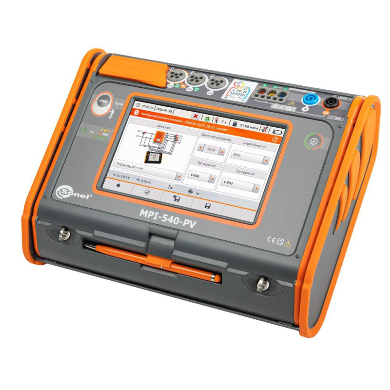 MPI-540-PV Wielofunkcyjny miernik instalacji elektrycznej i fotowoltaicznej