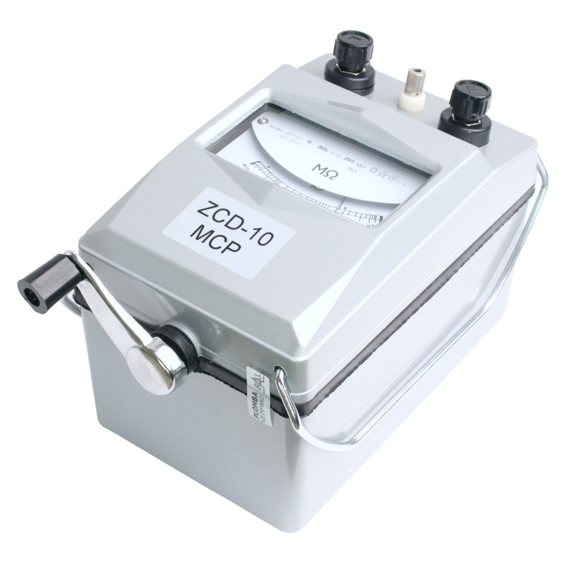 ZCD-10/11D-10/W Induktorowy miernik rezyst. izolacji 2500V 0~2500MOhm + walizka