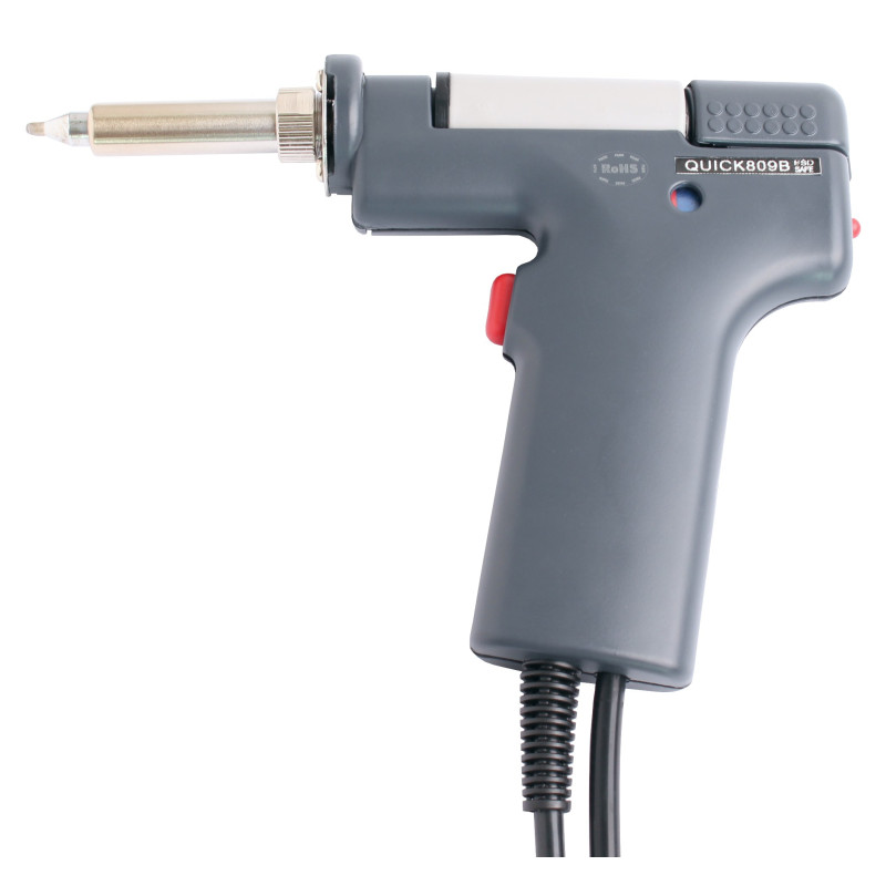 Quick 713 Stacja lutująco-rozlut z HOT AIR - stacja 90W / rozlutownica 90W / HOT AIR 1000W