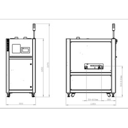 Quick S100-T4 Robot lutowniczy in-line (sterowany przez teaching pendant i HMI)