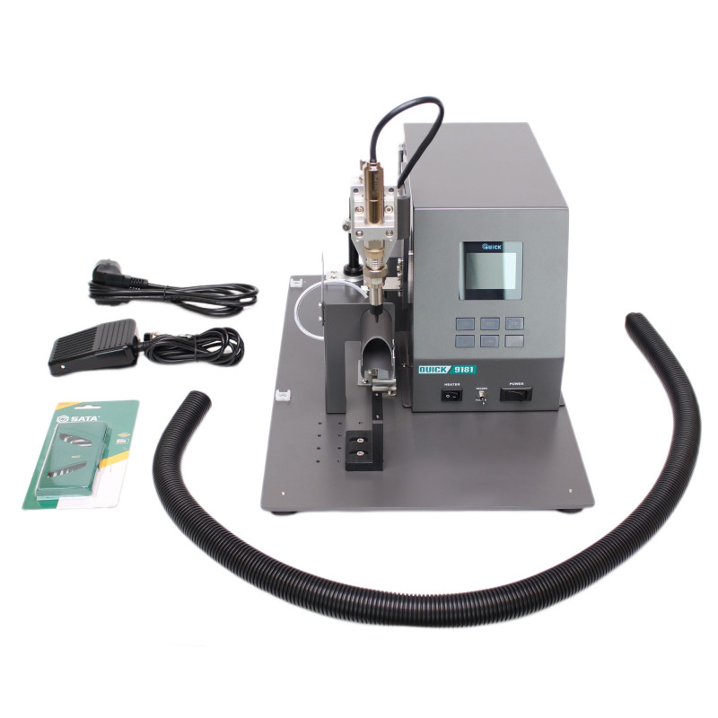 Quick ET9181 Półautomat lutowniczy ze zintegrowanym podajnikiem lutowia