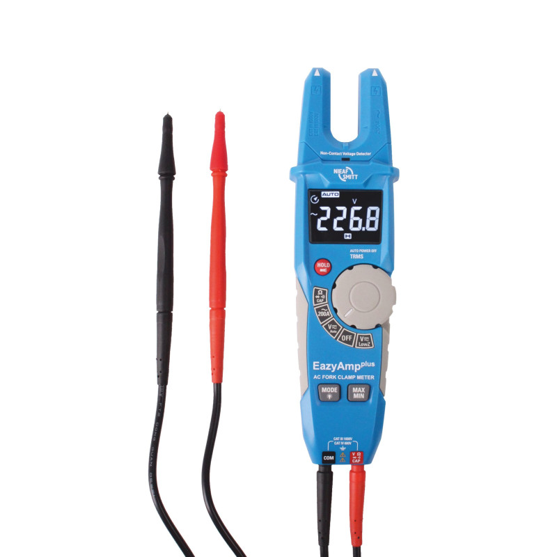 EazyAmpPlus Tester elektryka 1..1000V, 200A AC TRMS