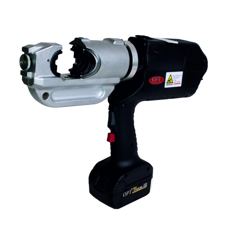 OPT EPB4201 Praska akumulatorowa 12T 6-400mm2 + 2 aku. Li-Ion 18V 4Ah + matryce 35-400mm2