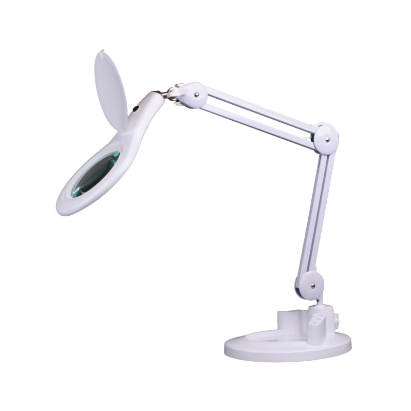 Lampa biurkowa LED SMD z lupą (127mm) 8066LED-A-B3 5D 9W
