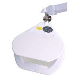 Lampa warsztatowa LED SMD z lupą (177x132mm) 8067LED-U 3D 2,5-20W