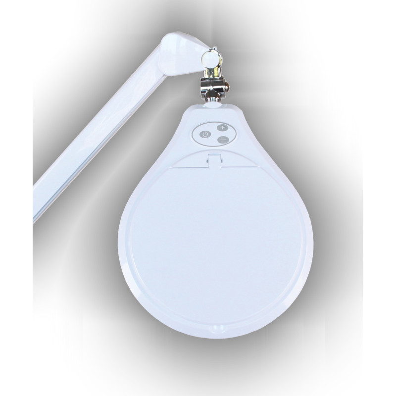 Lampa warsztatowa LED SMD z lupą (152mm) 8070LED-U 5D 2,5-12W