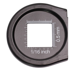 Lupa stojąca z podświetleniem 20mm/30x z podziałką skala 0.5mm 2106