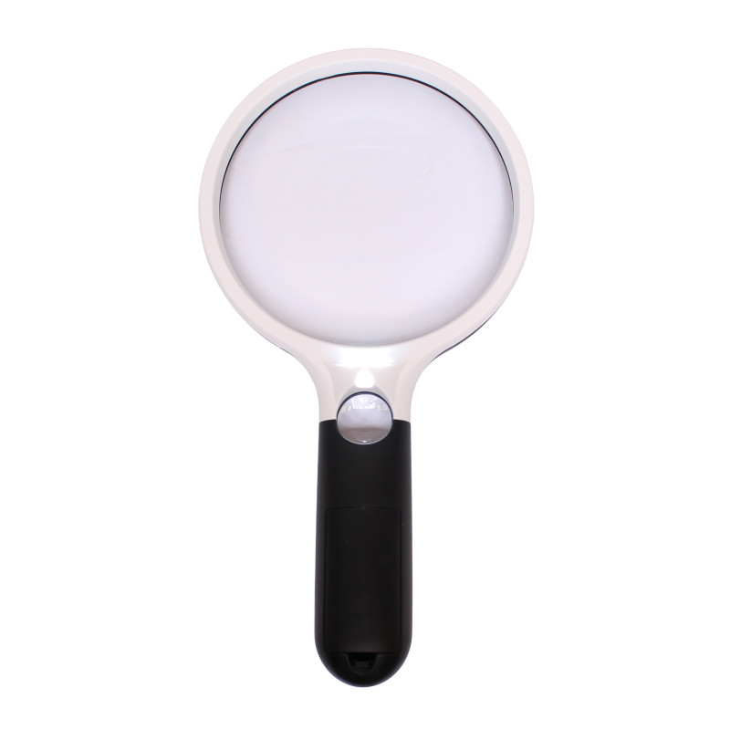 
       Lupa ręczna LR-5 138mm/2x 25mm/30x z podświetleniem LED
     