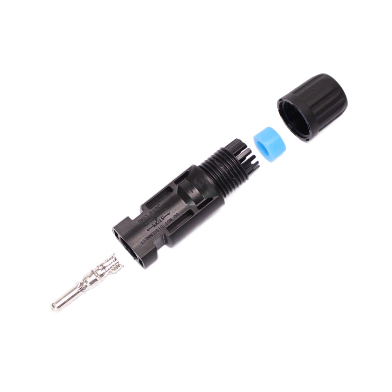 MC4 wtyk na kabel solarny 4/6mm2 IP68 30A