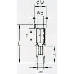 KFOIR4 Konektor okrągły izol. żeński 4mm 100szt