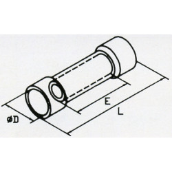 KLB Łącznik kabl. izol. 1,5-2,5mm2  100szt