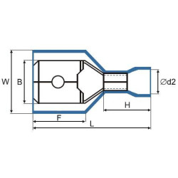 KMB-SZIII Konektor męski izol. do SZBIII 100szt