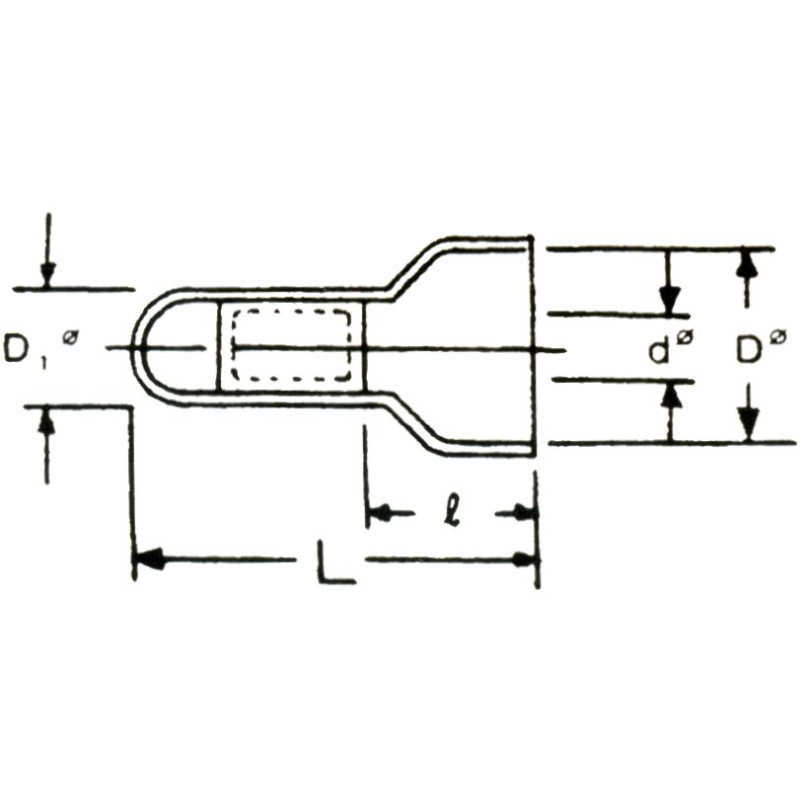ZKZ-1 Złączka kablowa zaciskowa 1mm2 100szt