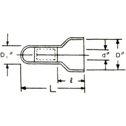 ZKZ-8 Złączka kablowa zaciskowa 8mm2  100szt
