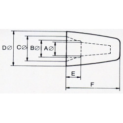 ZKN-5.2 złączka nakręcana  śr. 5,2mm  100szt