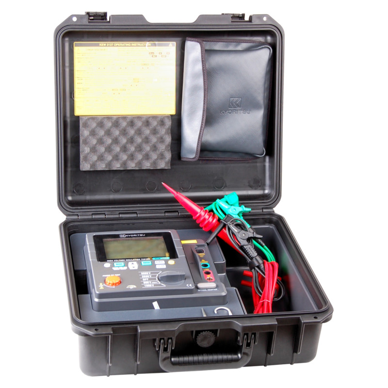 KEW3127 Miernik rezystancji izolacji 250V-5000V, DAR, PI, RAMP