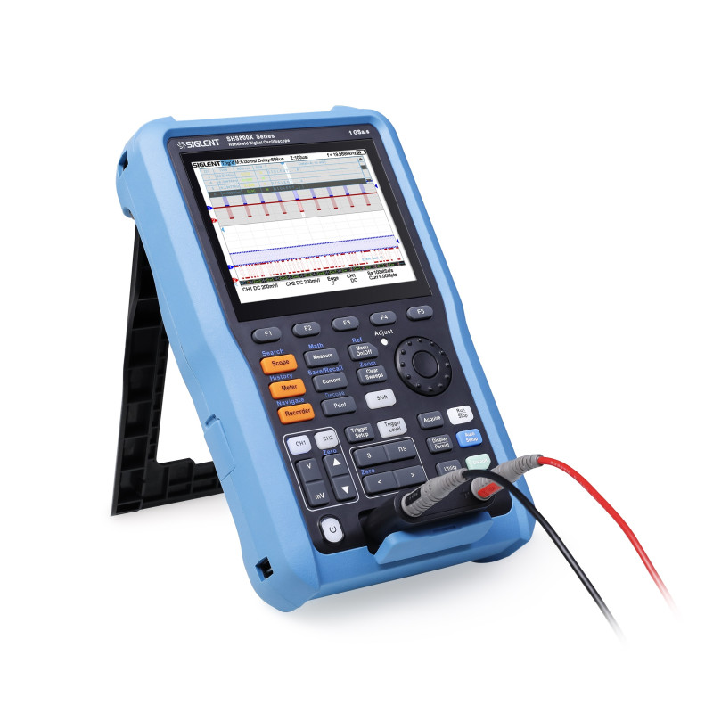 SHS810X skopometr LCD kolor 100MHz, 2kan, 1GSa/s