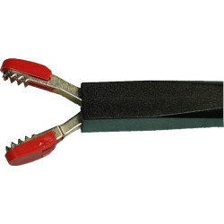 Chwytak bezp. krokod. gn. 4mm KLEPS 2800-BK CAT III 1000V, 20A czarny