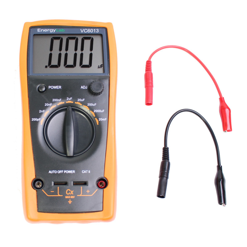 
       VC6013 Miernik pojemności kondensatorów 0,1pF-20,00mF 1999max
     