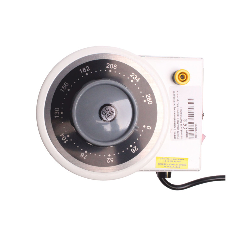 
       Autotransformator reg.  M10-522LCD-05 260V/2A 500VA jednofazowy MCP
     