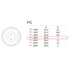 Grot 911G-20PC do robota lutowniczego QUICK