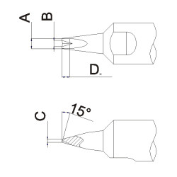 Grot 911G-10DV1-01 do robota lutowniczego QUICK