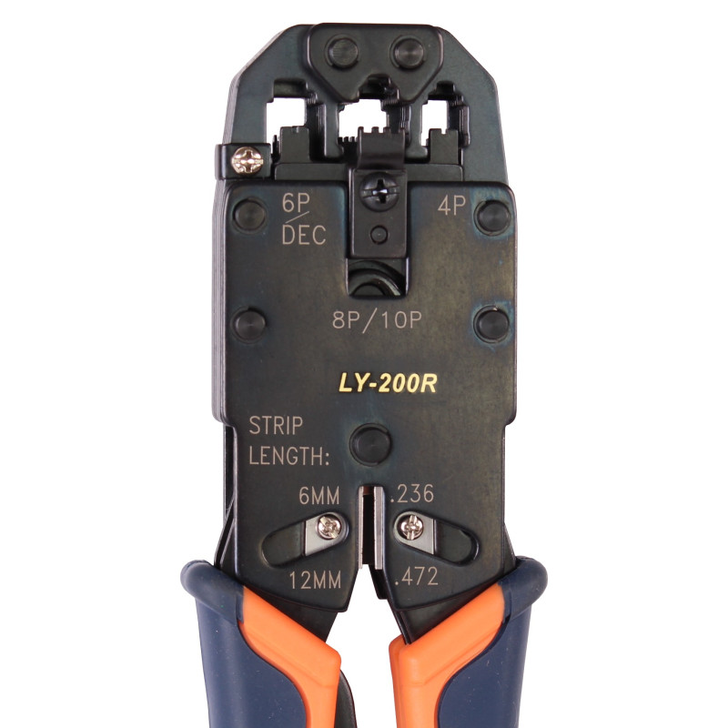 OPT LY200R Zaciskarka wtyków 10p10c, 8p8c,6p6c,4p4c RJ45 RJ50