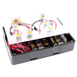 F1-1 Makieta szkolna - obwody analogowe 33 ćwiczenia