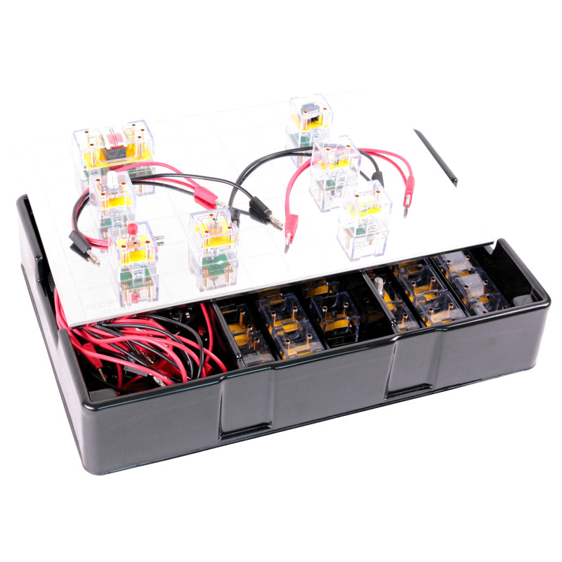 F1-1 Makieta szkolna - obwody analogowe 33 ćwiczenia