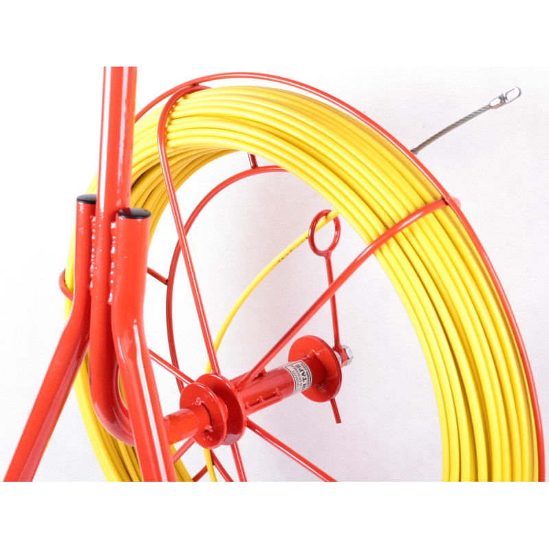 OPT F06100R Wciągarka/pilot do przewodów na bębnie 6mm/100m