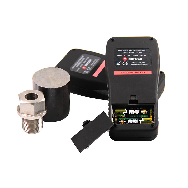 MT180 Miernik grubości materiałów 0,65~600mm(P-E) 3-30mm(E-E) 0,1/0,01mm USB