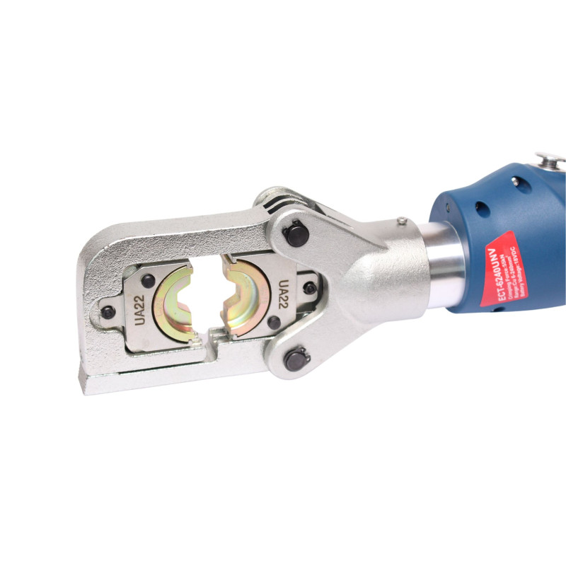 OPT ECT6240UNV Praska akumulatorowa 6-240mm2 matryce R22 16-240mm2 2x nożyce 25mm 3Ah 18V