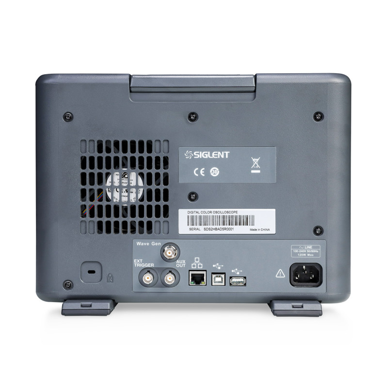 SDS2104X HD oscyloskop 100MHz/4-kan, 2GSa/s, 12-bit, 200Mpts