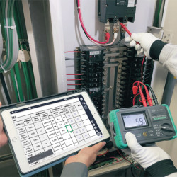 KEW4105DLBT-H Miernik rezystancji uziemienia Bluetooth w walizce