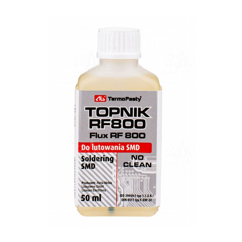 Topnik RF800 50 ml do SMD z pędzelkiem